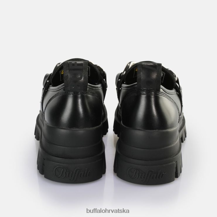crna/srebrna Buffalo aspha loafer lančić loafer veganski |mokasinke TDD6T596